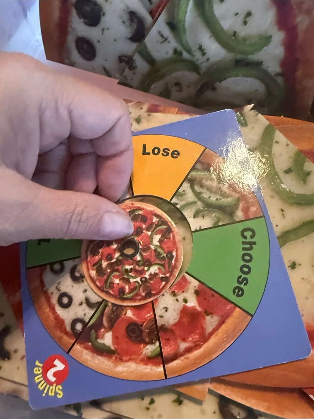 Pizza Fraction Fun Educational Game - Red and White